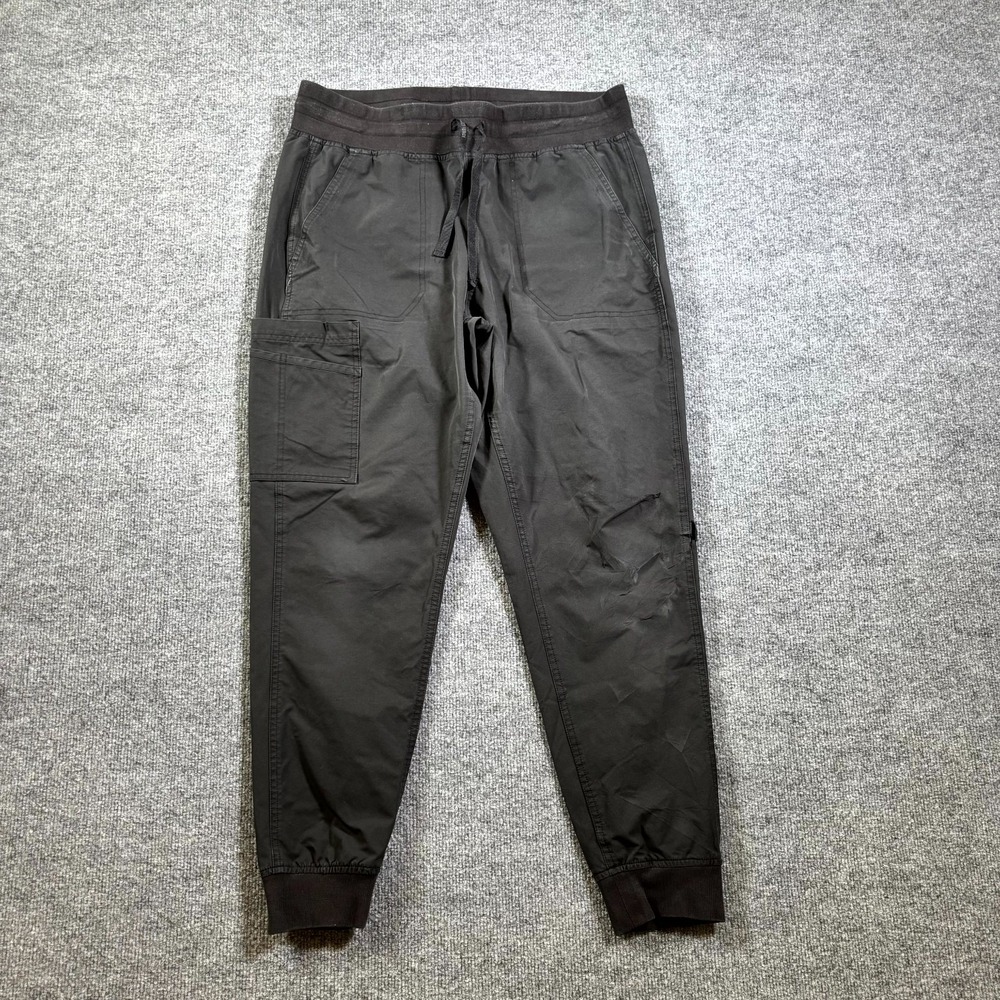 Carhartt Force Women L Black Scrub Pant Tapered Uniform Medical Nursing